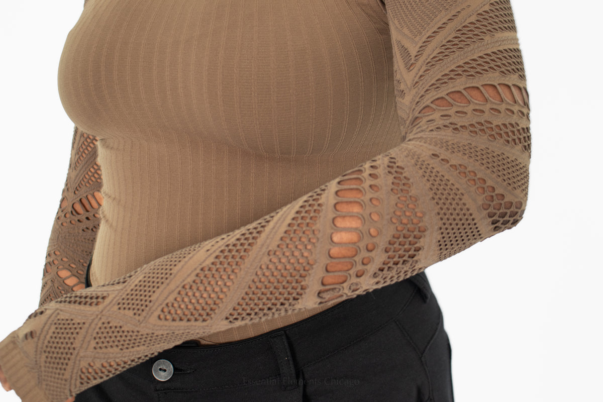 Niki Biki Wide Textured Top