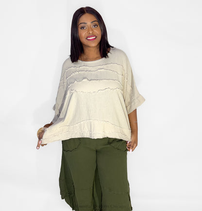 Oh My Gauze Horizon Top - Essential Elements Chicago