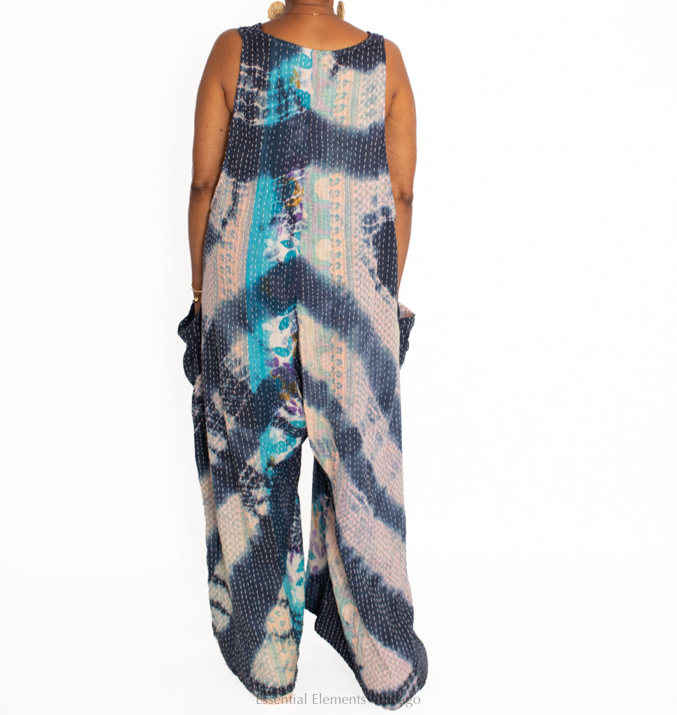 Kantha Harmony Wide Leg Jumpsuit