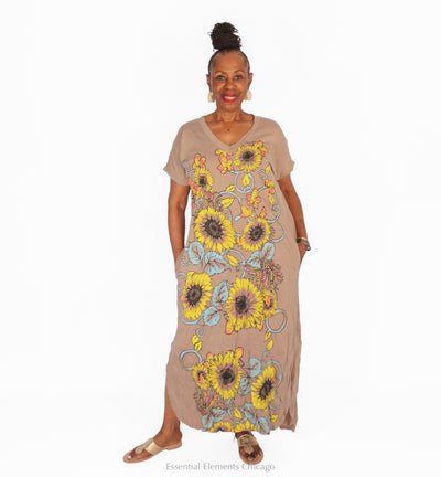 Sunflower Market Dress