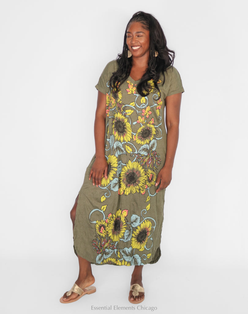 Sunflower Market Dress