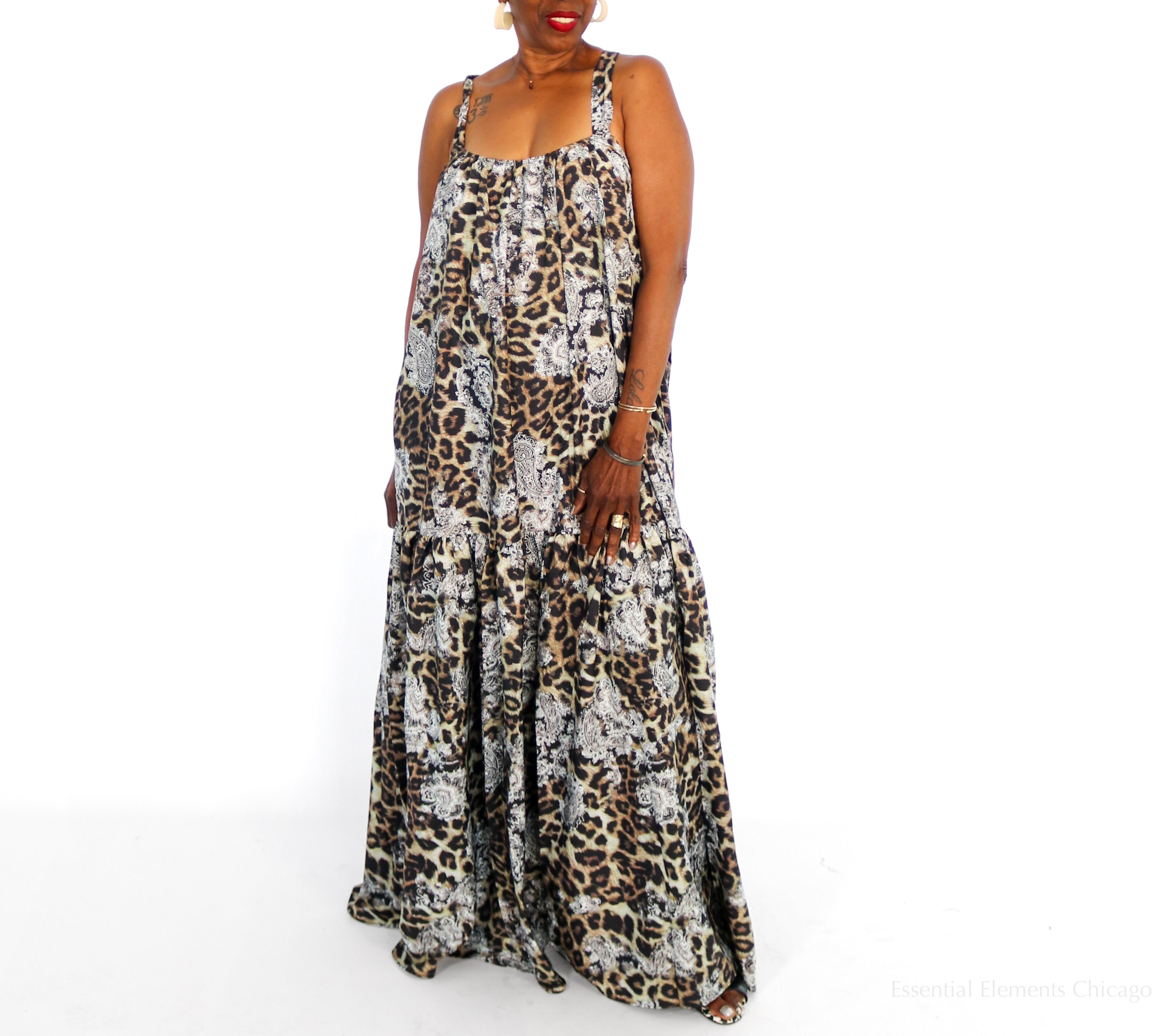 Animalistic Maxi Dress