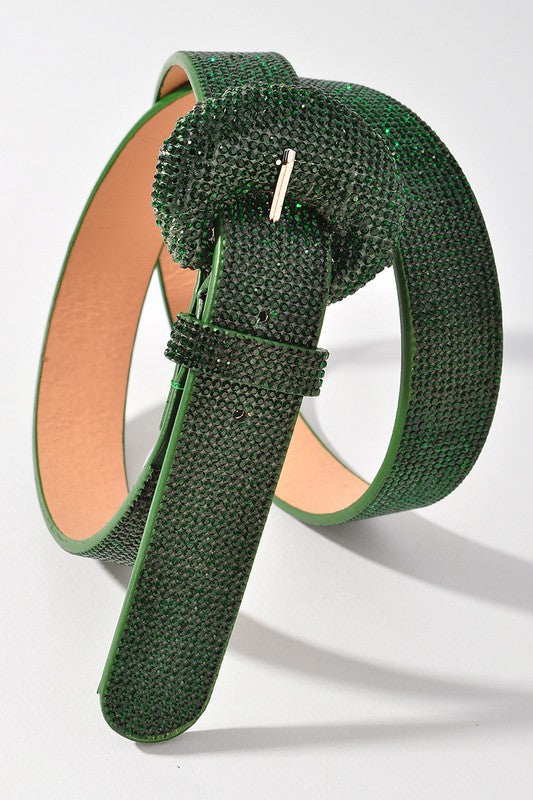 Rhinestone Belt