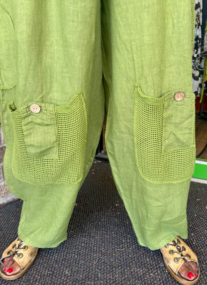 Saga Linen Pocket Pants