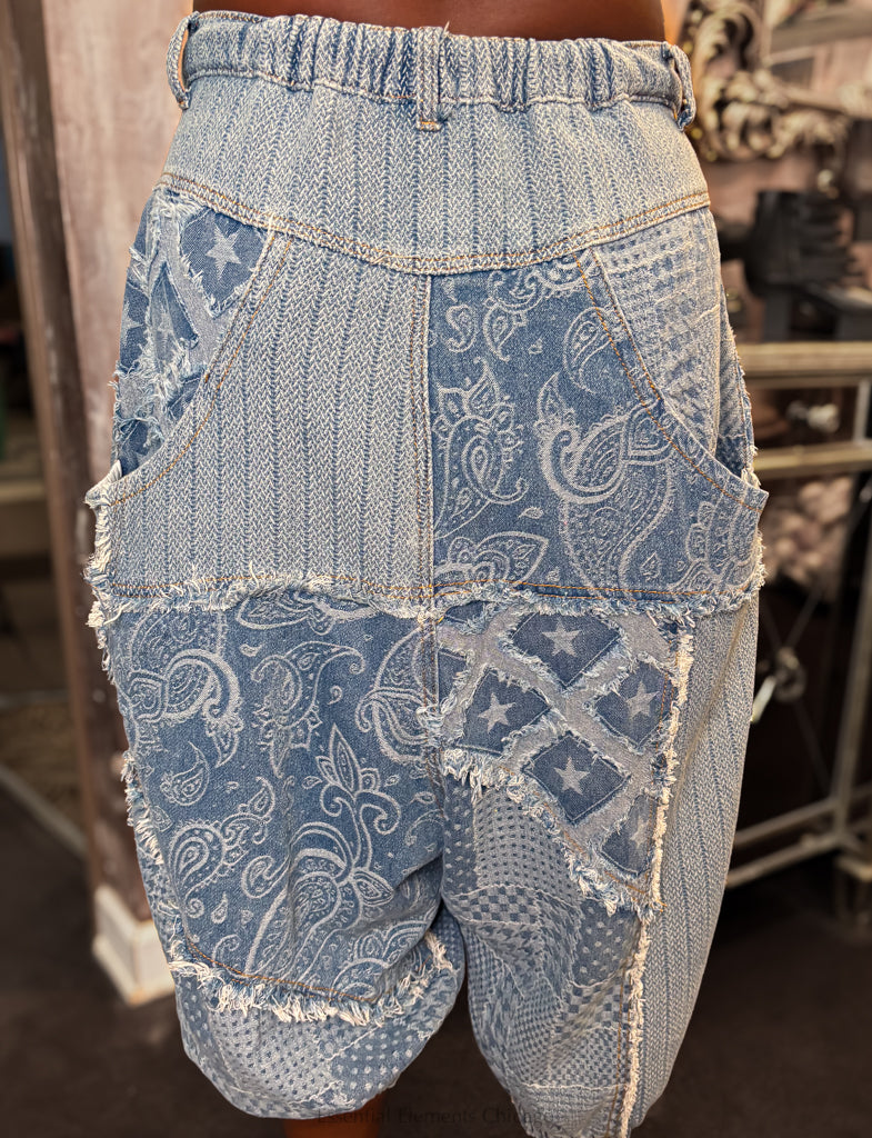 Lazy Paisley Harem Pants - Essential Elements Chicago