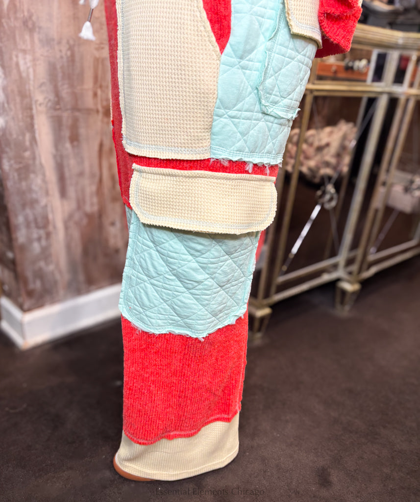 Mixed Pieces Pant Set