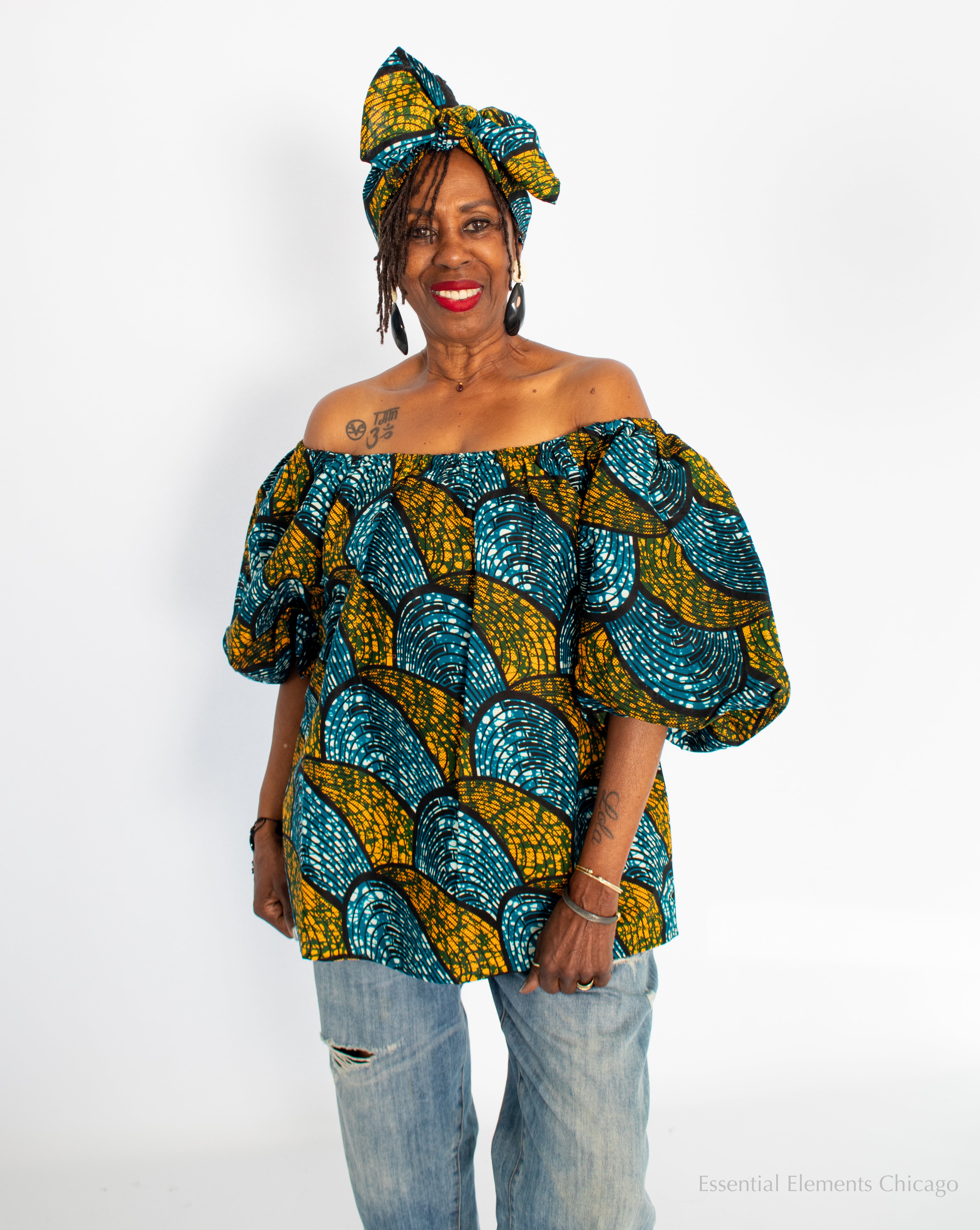 Motherland Puff Sleeve Top