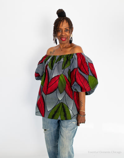 Motherland Puff Sleeve Top