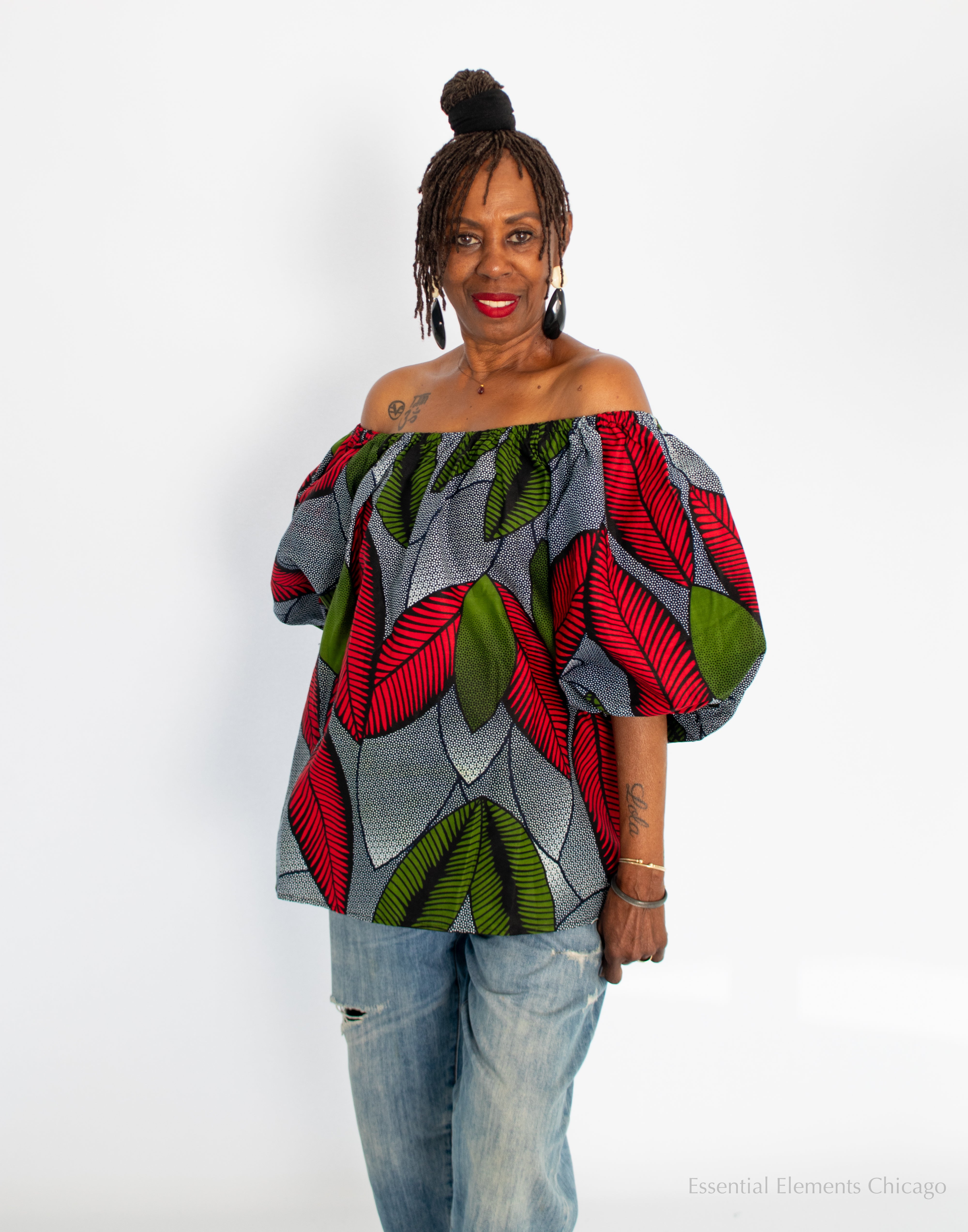 Motherland Puff Sleeve Top