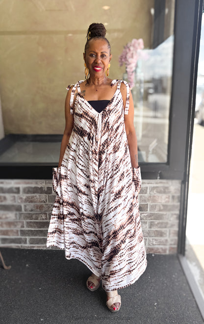 Salvo Tie Dye Jumpsuit