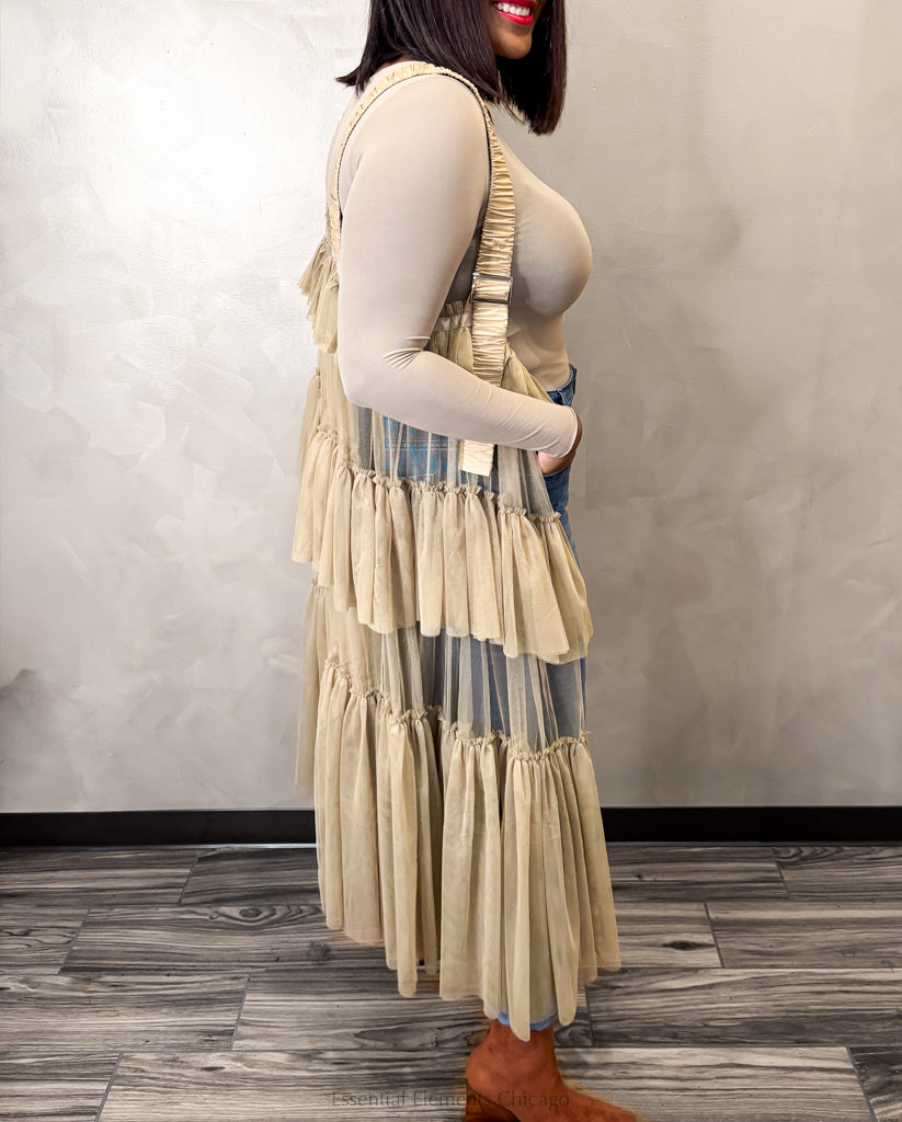 Tiers of Sheers Vest