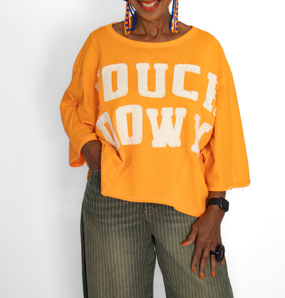 Touchdown Oversized Top