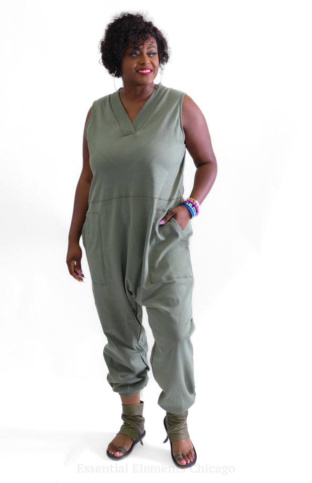 Weekender Jumpsuit - PLUS ONLY - Essential Elements Chicago