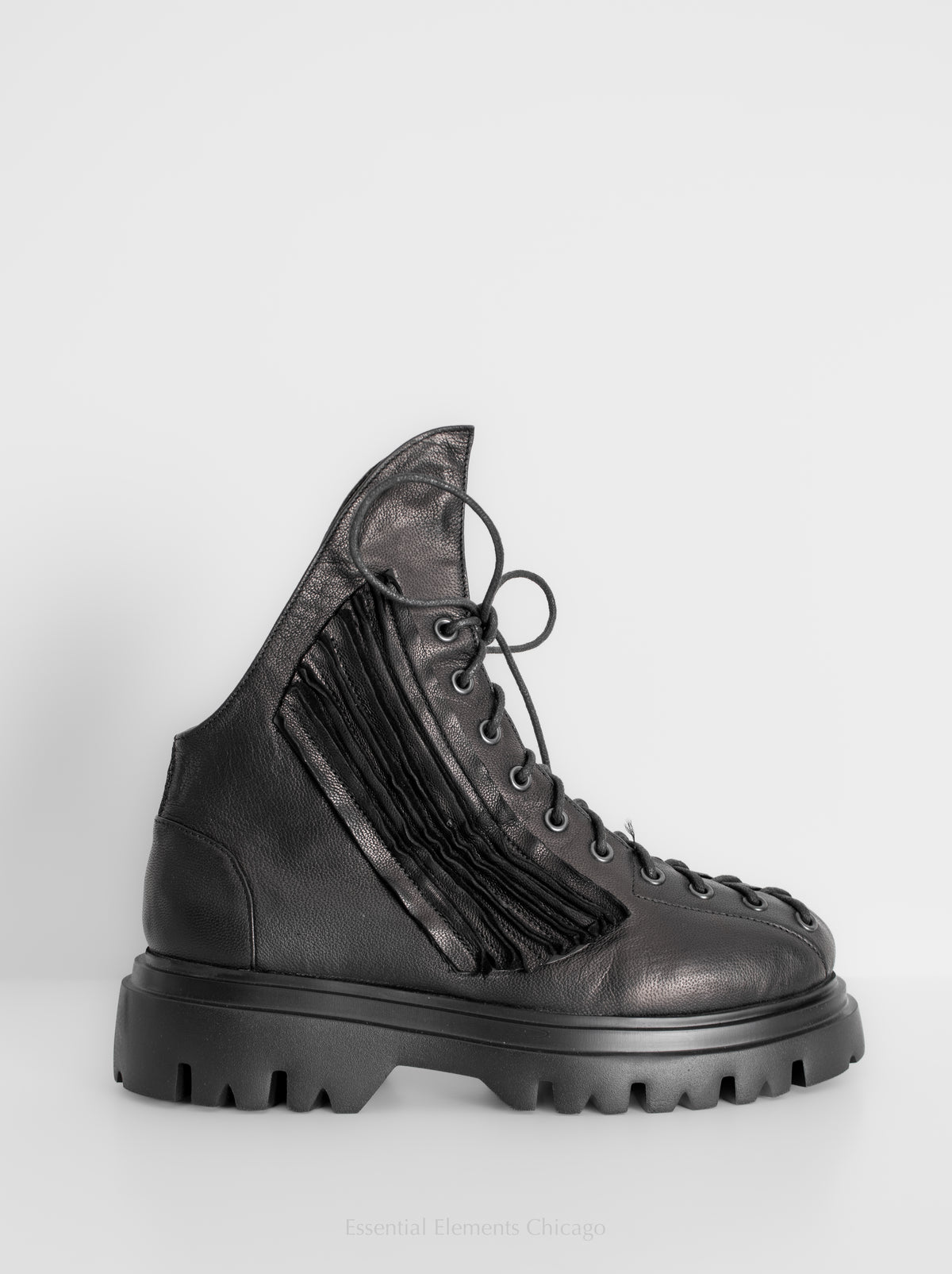 Papucei Finn Lace-Up Boots - Essential Elements Chicago