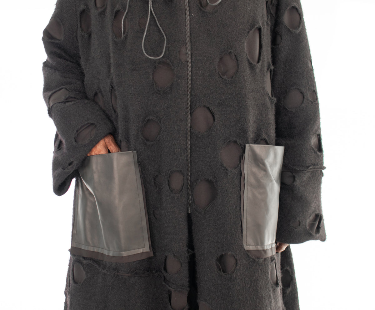 Papucei J. Azira Hooded Coat - Essential Elements Chicago