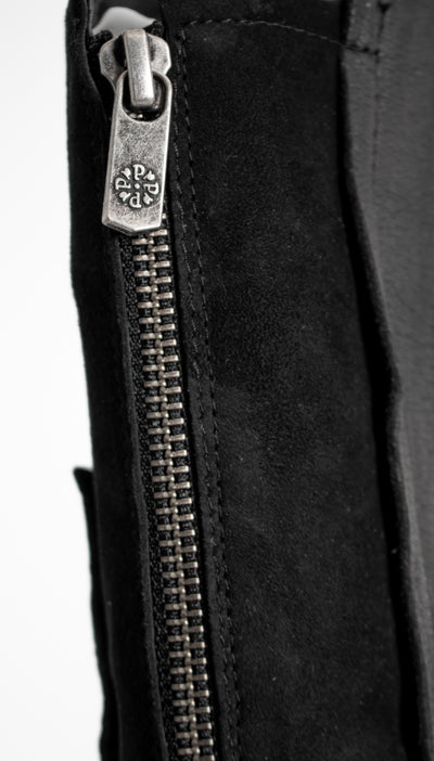 Papucei Lysander Leather Mix Boots - Essential Elements Chicago