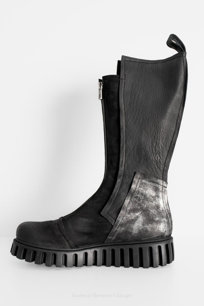 Papucei Lysander Leather Mix Boots - Essential Elements Chicago