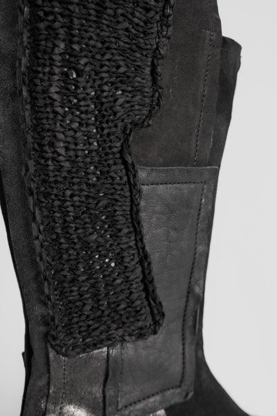 Papucei Lysander Leather Mix Boots - Essential Elements Chicago