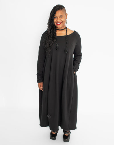 Plüslavie S Dress, Black - Essential Elements Chicago