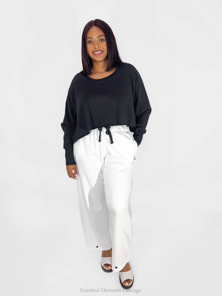 Pluslavie Wide Short Short Top, Dots