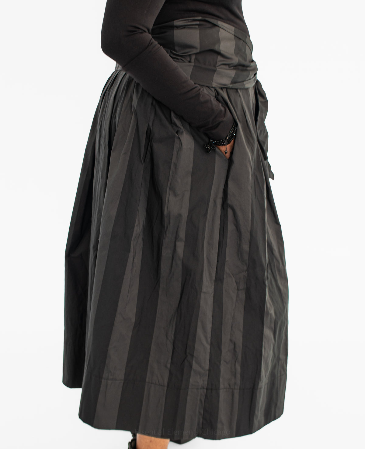 Plüslavie Shorter T Skirt, Wide Stripe - Essential Elements Chicago