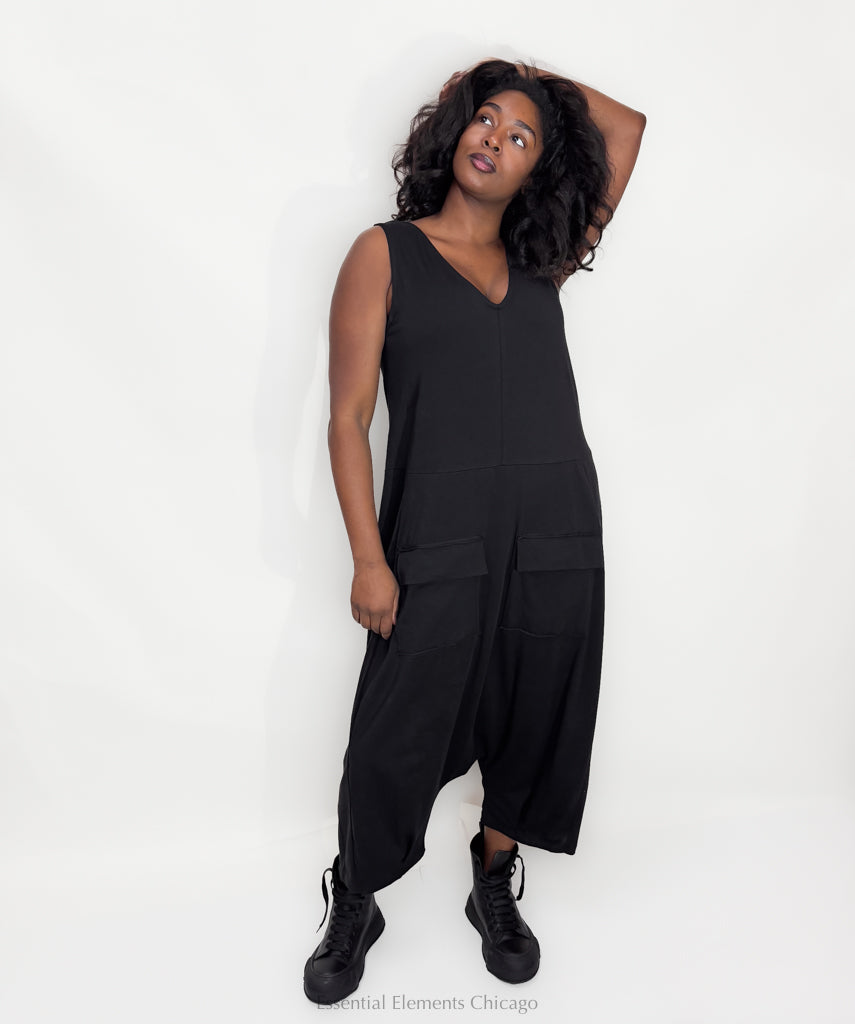 Pluslavie My Jumpsuit, Black - Essential Elements Chicago