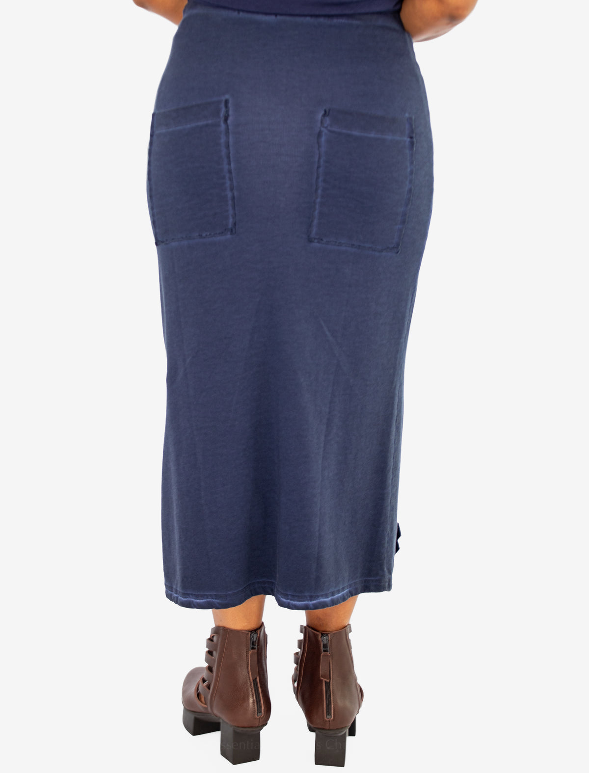 Plüslavie Pencil Skirt III, Ocean - Essential Elements Chicago