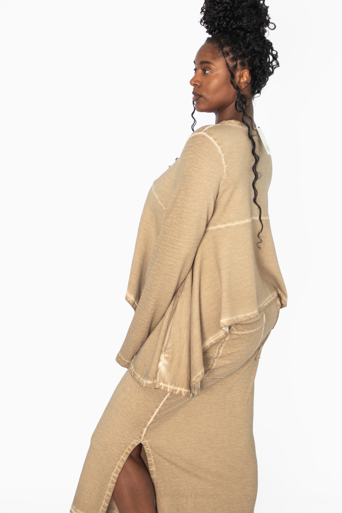 Pluslavie III Pencil Skirt, Desert - Essential Elements Chicago