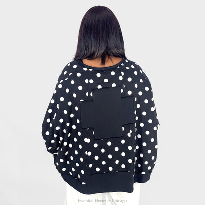 Pluslavie Wide Short Sweatshirt