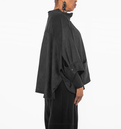 Ravel Faux Suede Muse Top
