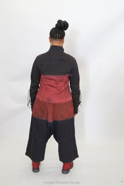Rundholz Dip Ombre Trousers, Crab Medium