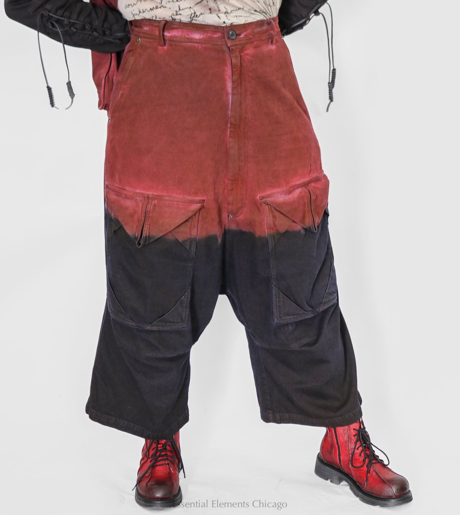 Rundholz Dip Ombre Trousers, Crab Medium