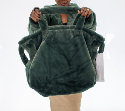 Rundholz Faux Fur Crossbody Bag
