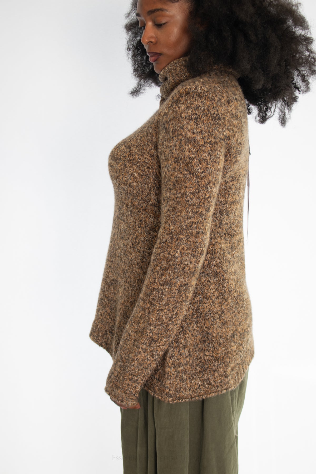 Rundholz Bronze Melange Pullover