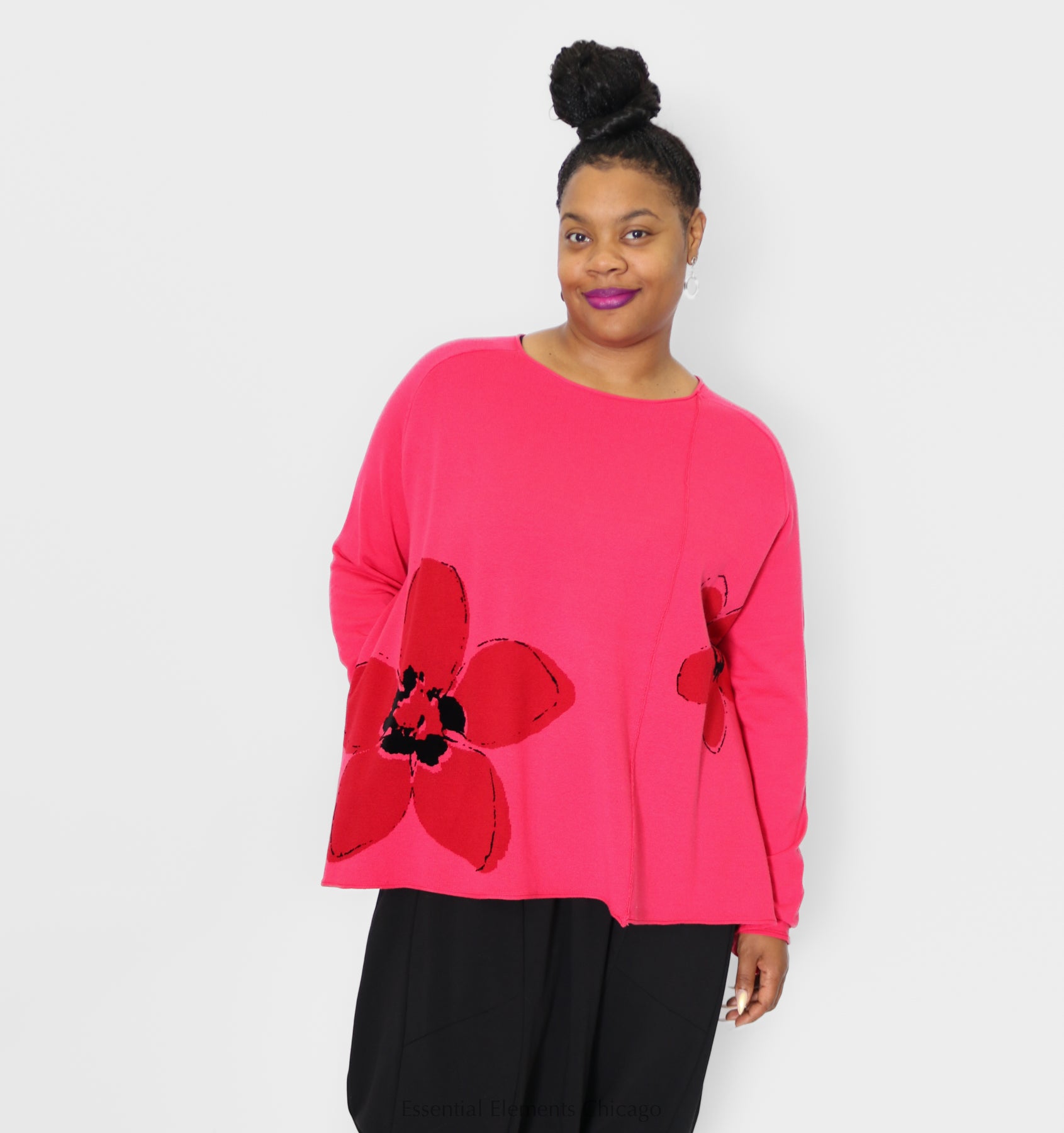 Rundholz Black Label Flower Pullover