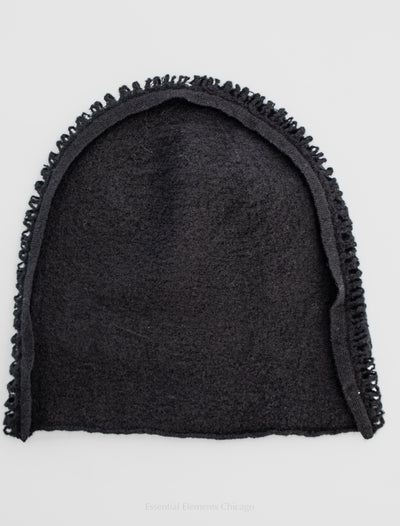 Rundholz Black Label Wool Cap, Black - Essential Elements Chicago