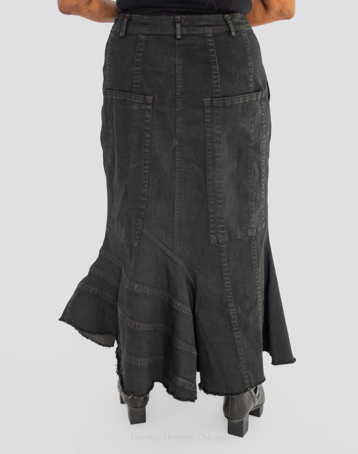 Rundholz Black Gloss Skirt
