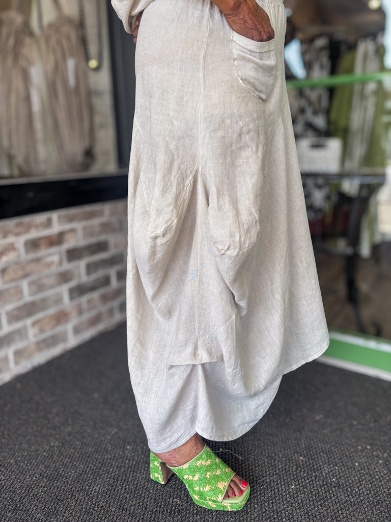 Saga Linen Skirt