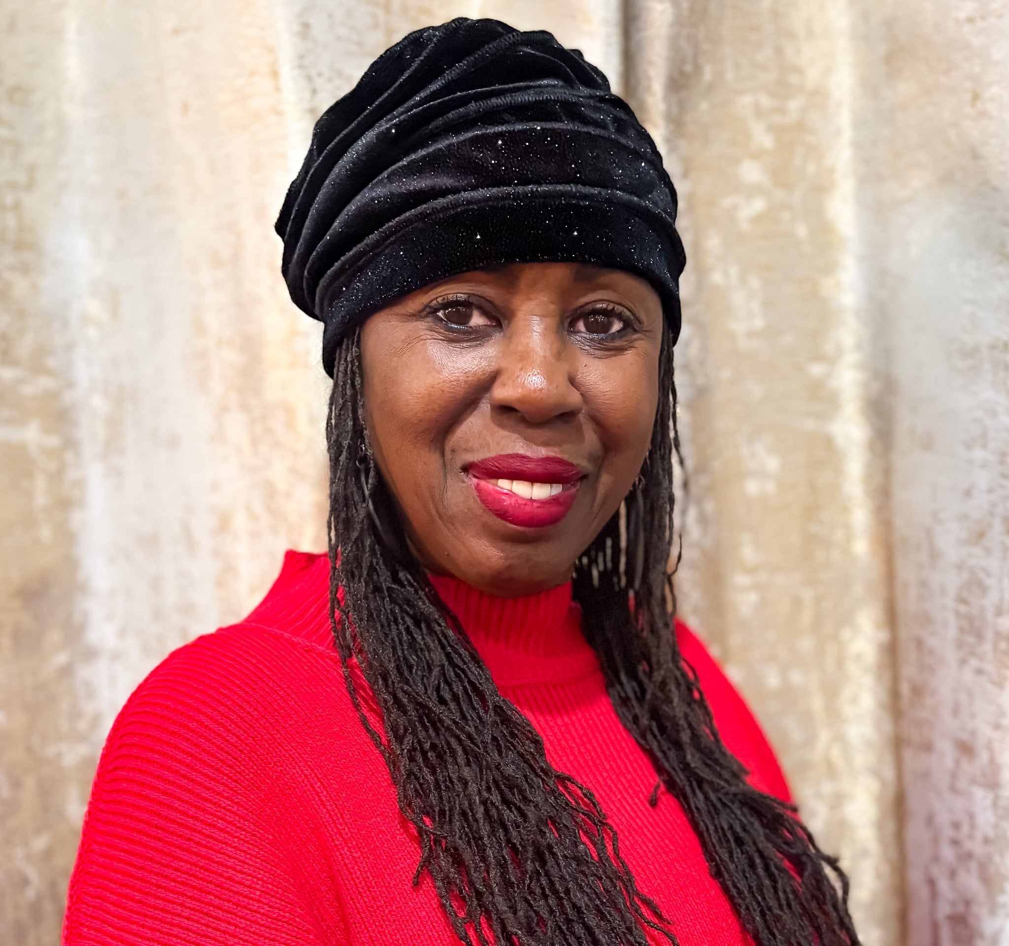 Sconi Legacy Twinkle Velour, Black