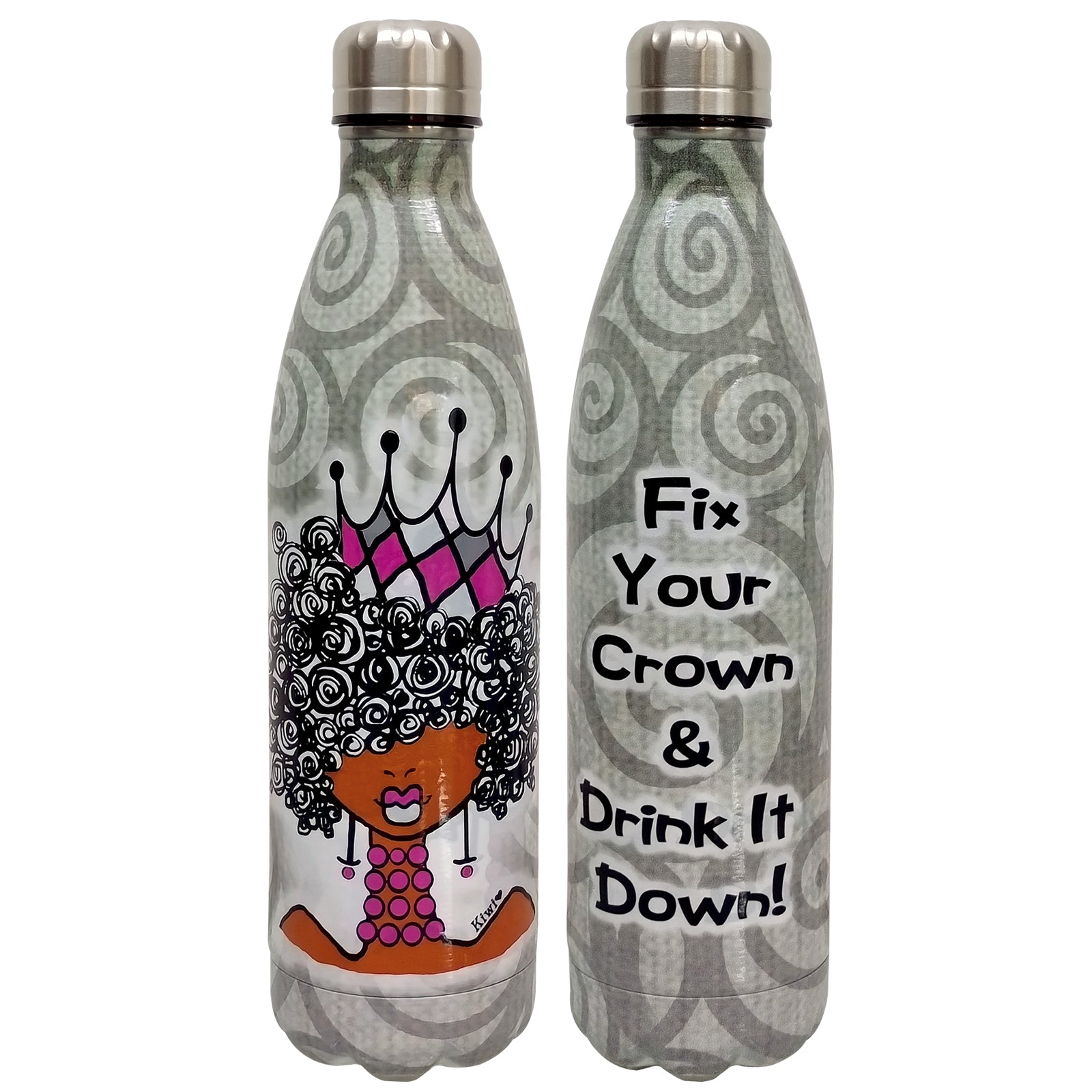 Shades of Color Stainless Steel Travel Bottle