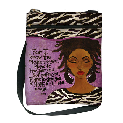 Shades of Color For I Know The Plans Travel Purse