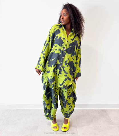 T by Transparente Tie Dye Big Shirt - Essential Elements Chicago