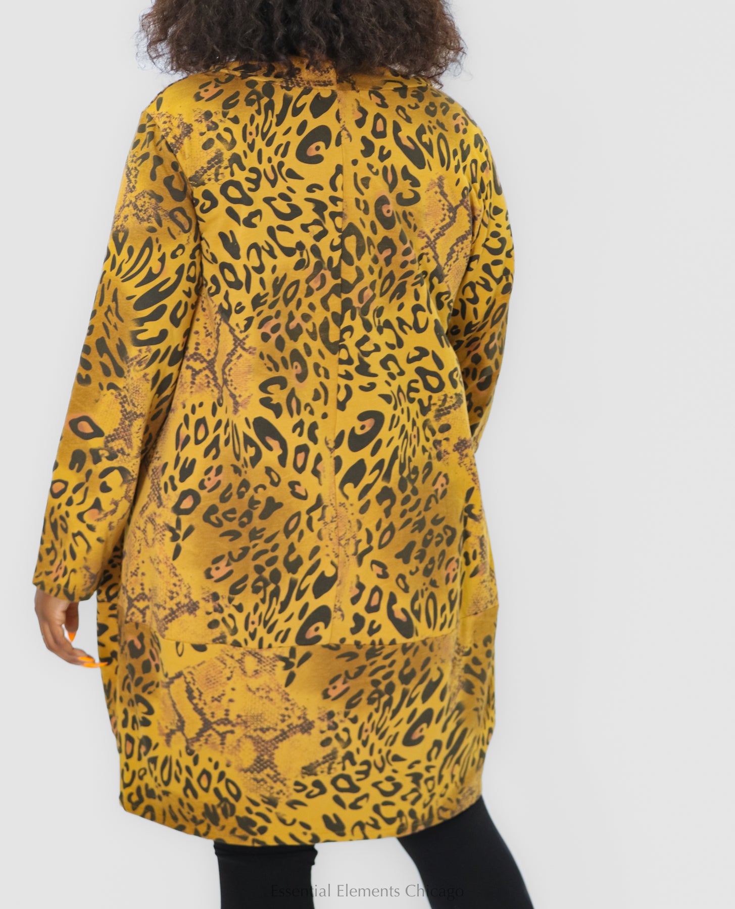 T by Transparente Leopard Print Dress - Essential Elements Chicago