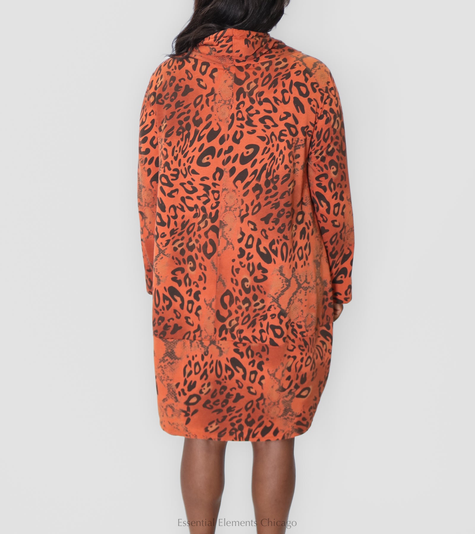 T by Transparente Leopard Print Dress - Essential Elements Chicago