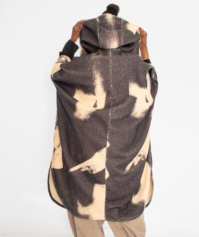 T by Transparente Poncho Coat - Essential Elements Chicago