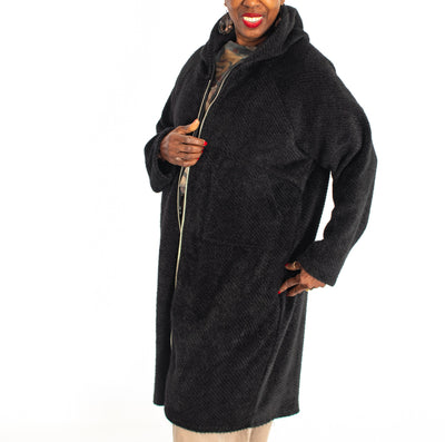 T by Transparente Hoodie Coat - Essential Elements Chicago