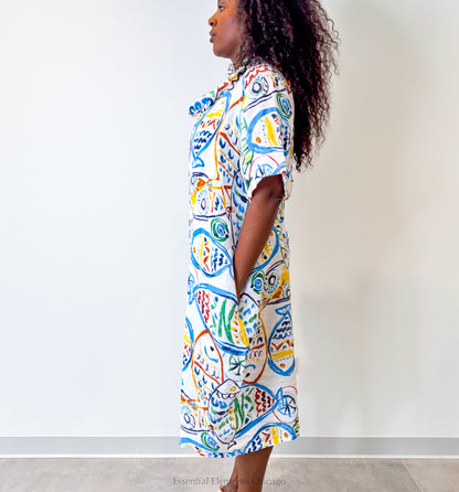 T by Transparente Fish Dress - Essential Elements Chicago