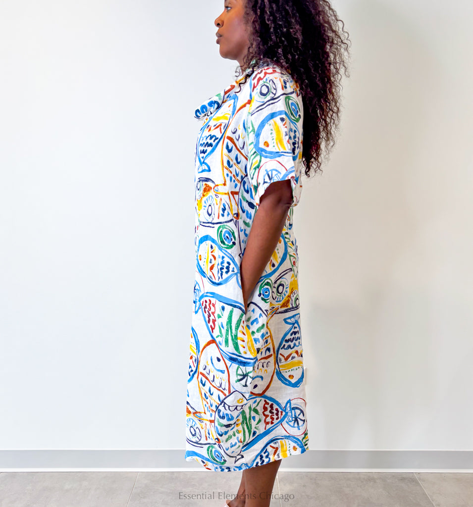 T by Transparente Fish Dress - Essential Elements Chicago