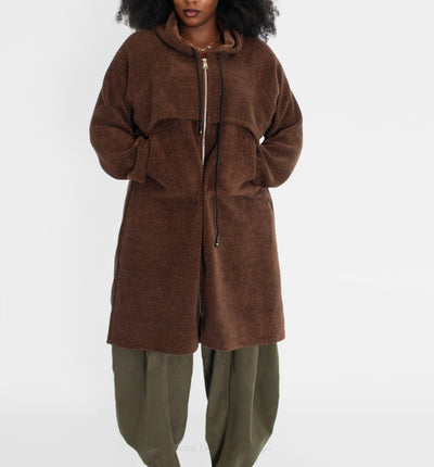 T by Transparente Hoodie Coat - Essential Elements Chicago