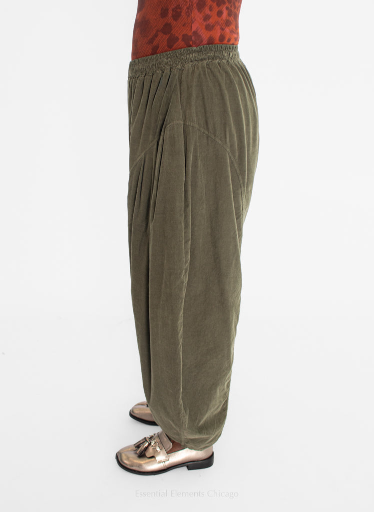 T by Transparente Micro Cord Pant - Essential Elements Chicago